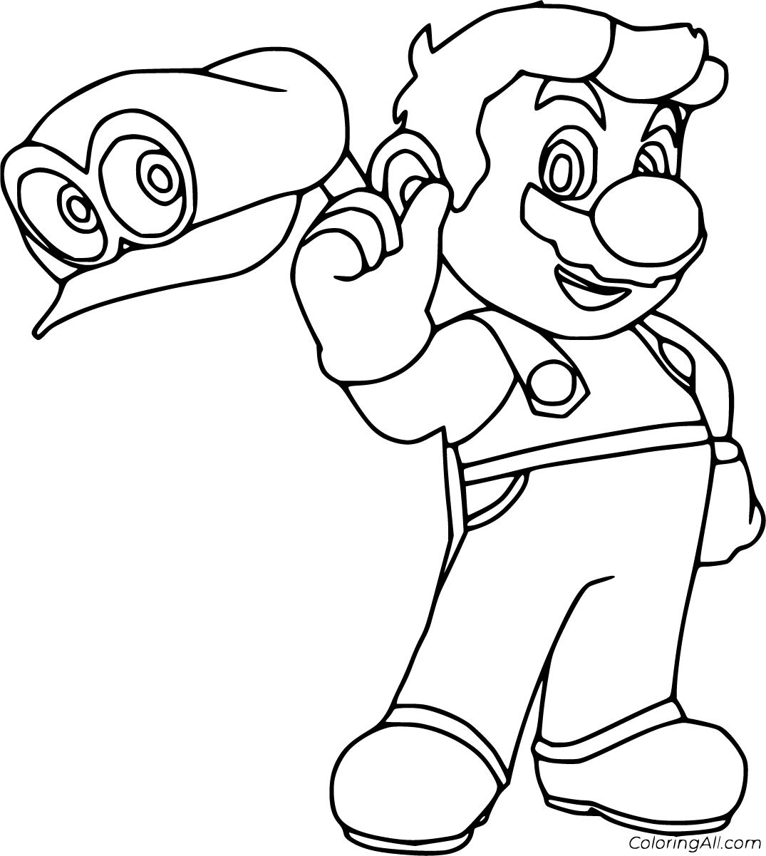 Super Mario Odyssey Coloring Pages 27 Free Printables ColoringAll