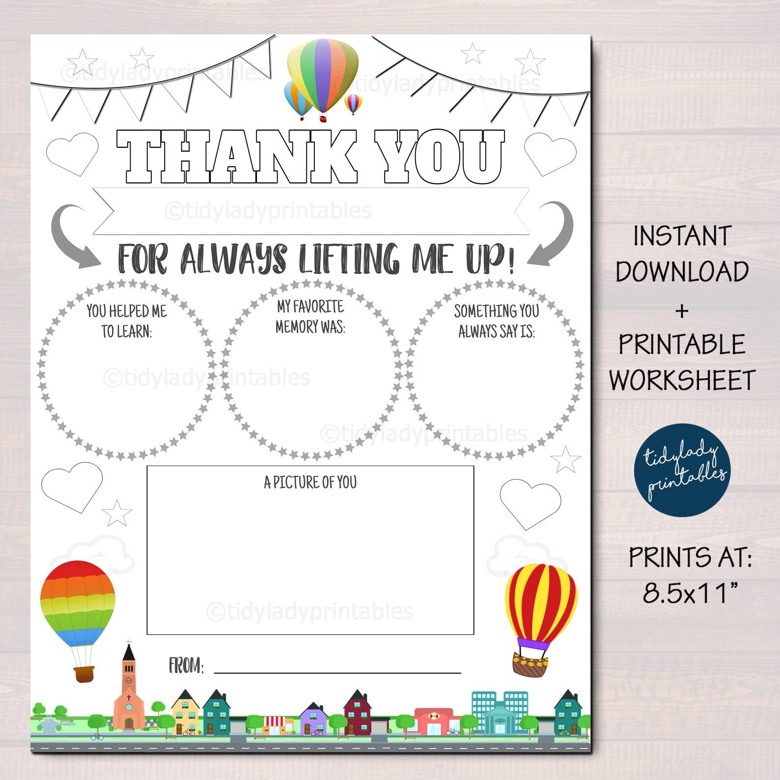 Teacher Appreciation Week Printable All About My Teacher 