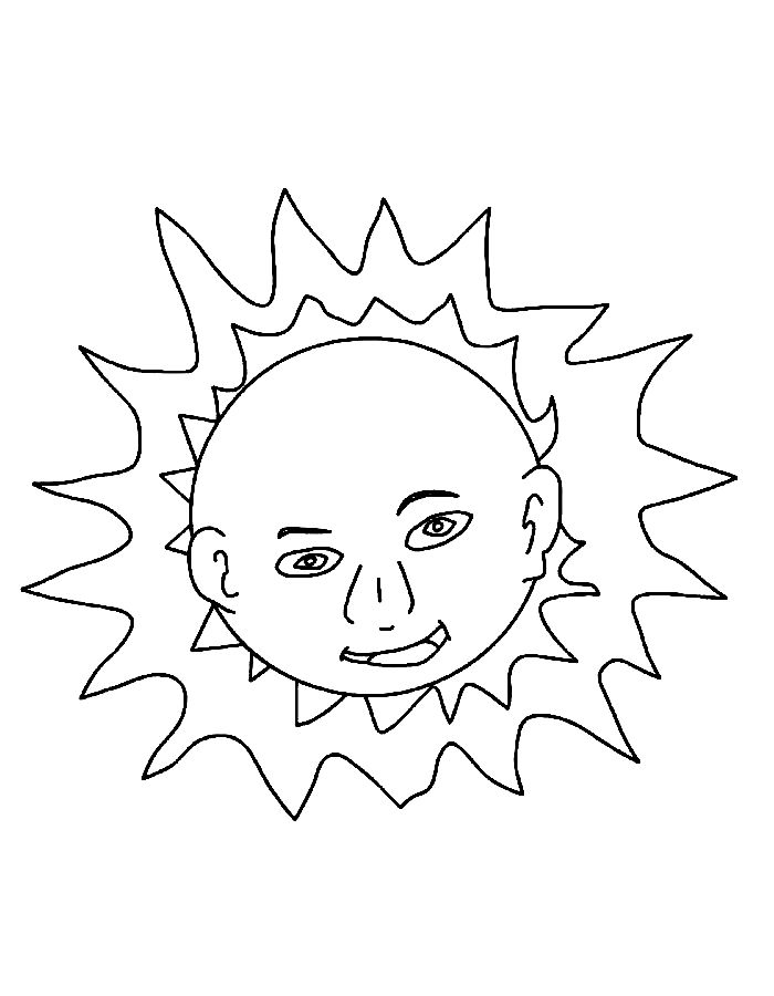 Teletubbies Coloring Pages Free Printable PDF 
