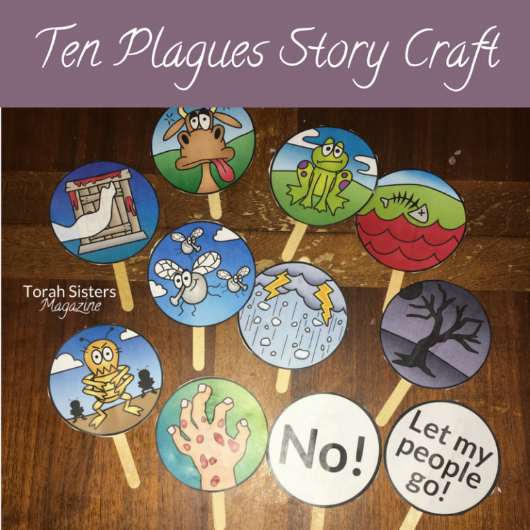 Ten Plagues Passover Craft To Keep Kids Engaged Passover Crafts 