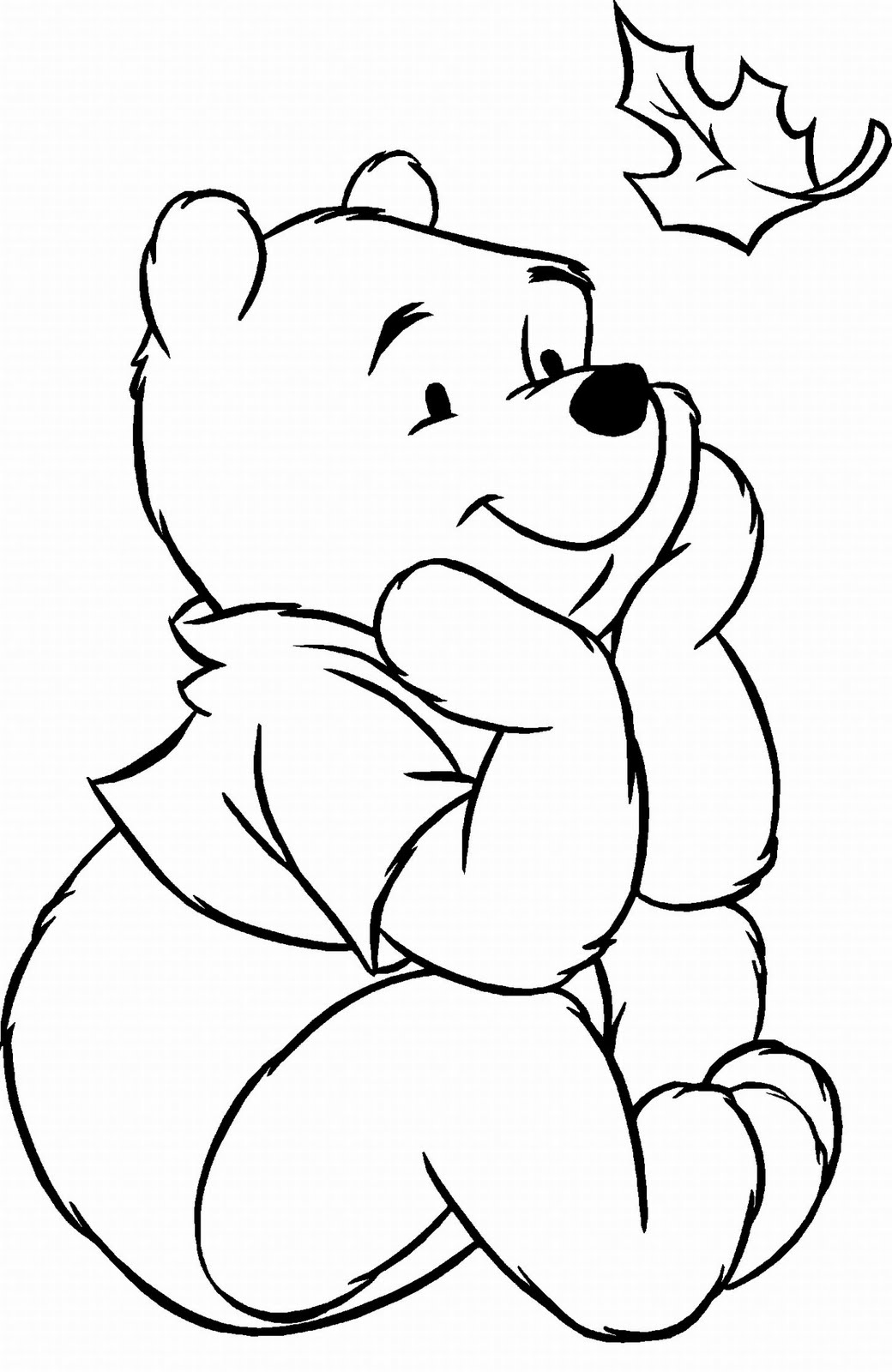 Disney Thanksgiving Coloring Pages