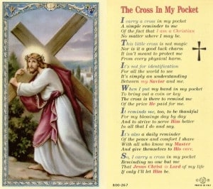 The Cross In My Pocket Turnback To God
