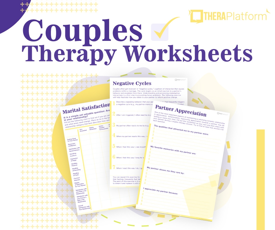 Toxic Relationship Couples Counseling Worksheets Worksheets Library
