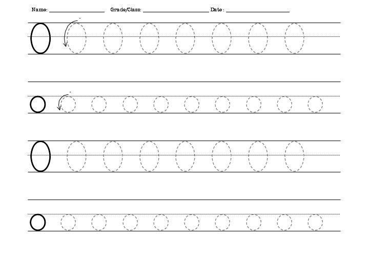 traceable letters worksheets for preschool