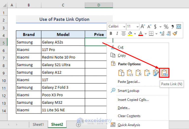 Transfer Data From One Excel Worksheet To Another Automatically