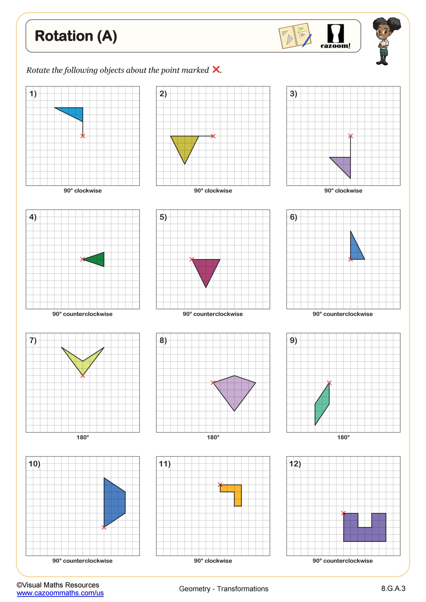 Transformation Worksheets Worksheets Library