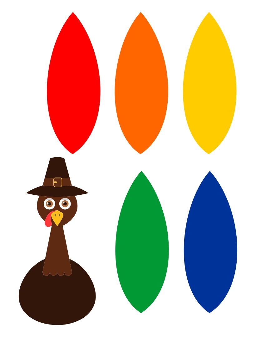 printable turkey craft pdf