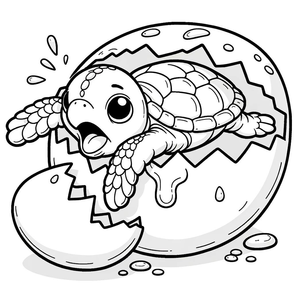 Sea Turtle Color Pages