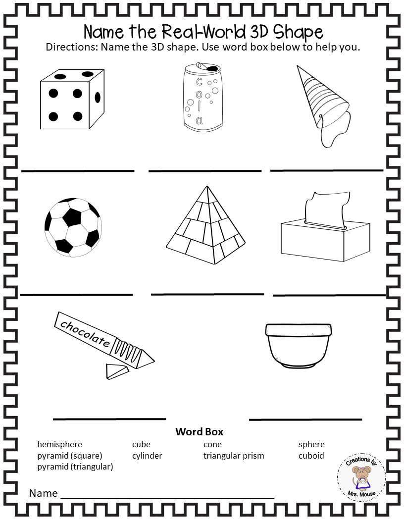 Two Dimensional Shapes Worksheets ShapesWorksheets