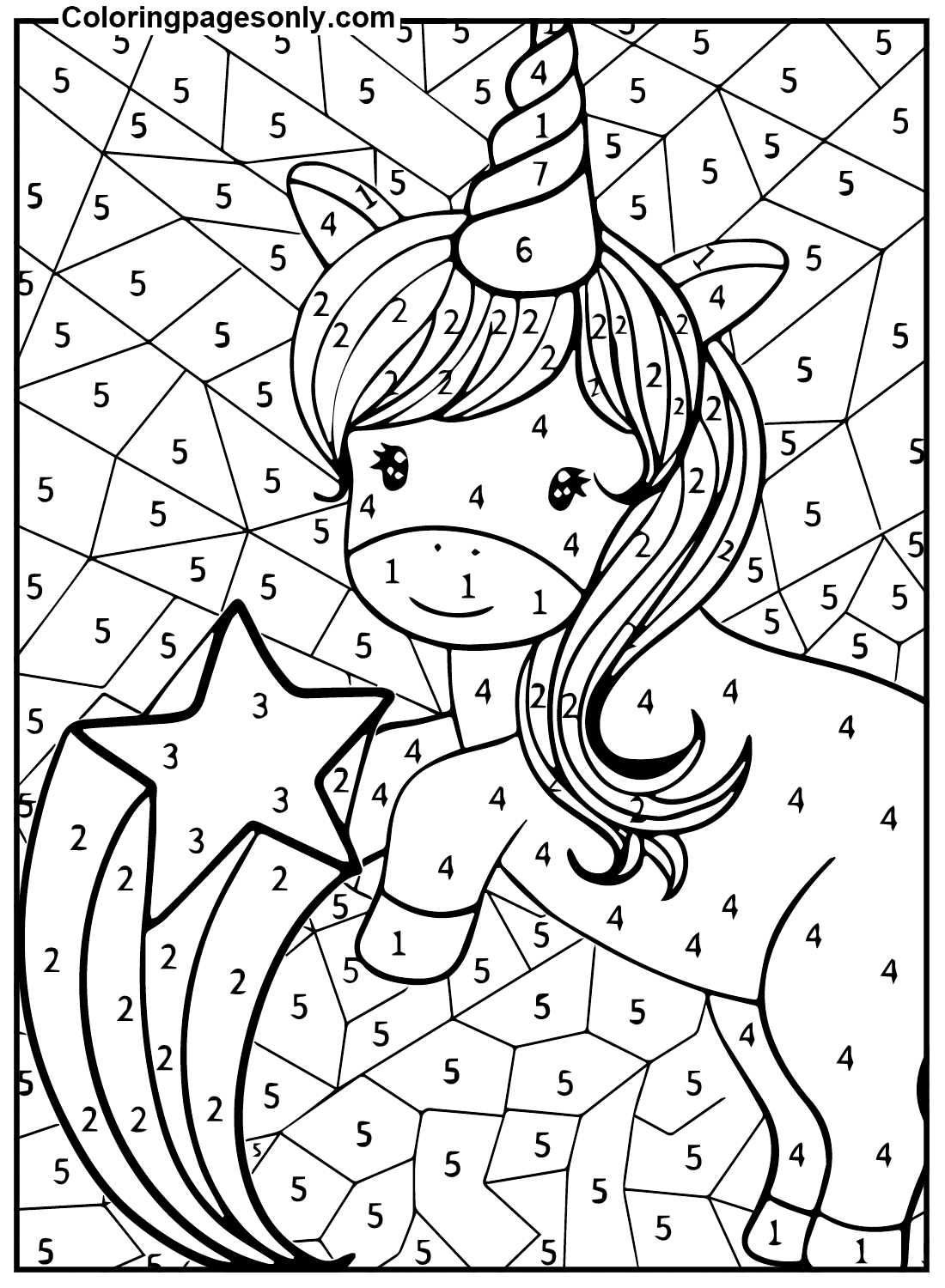 printable unicorn pictures to colour