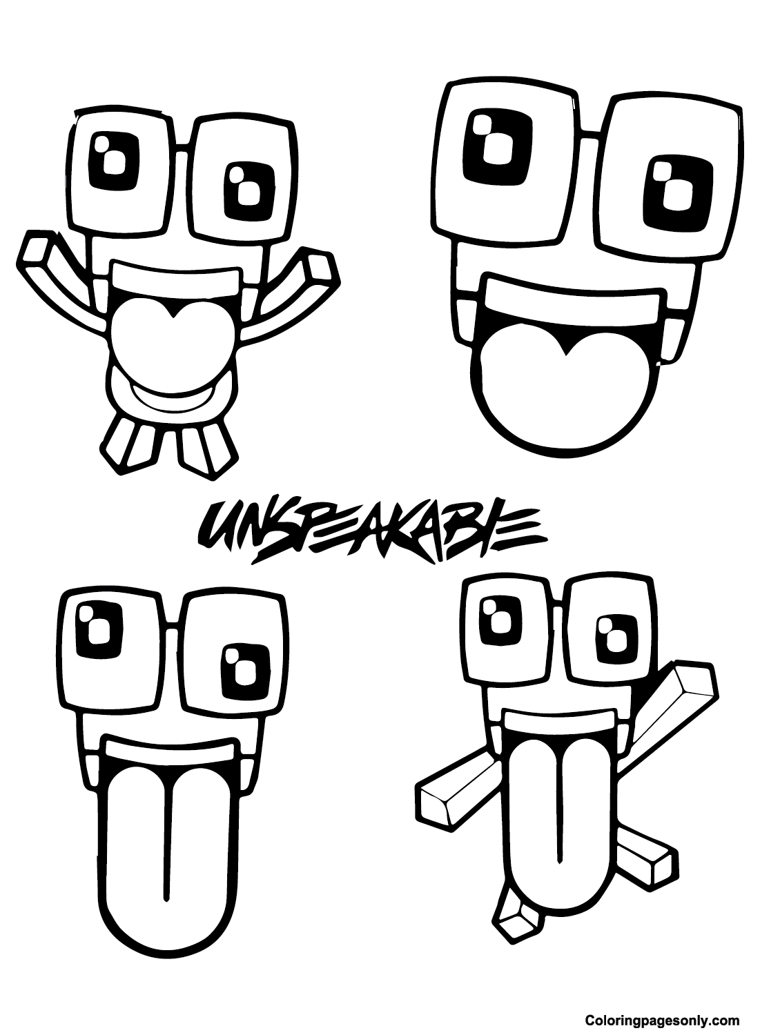 printable unspeakable pictures