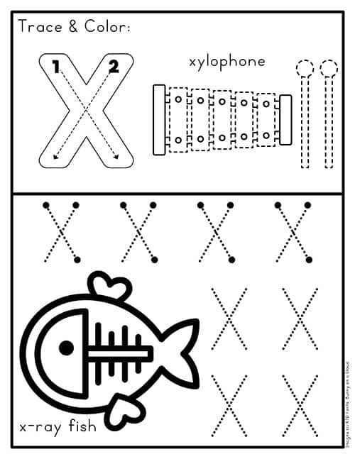 Uppercase Tracing Letter Worksheets Preschool Letters Tracing 
