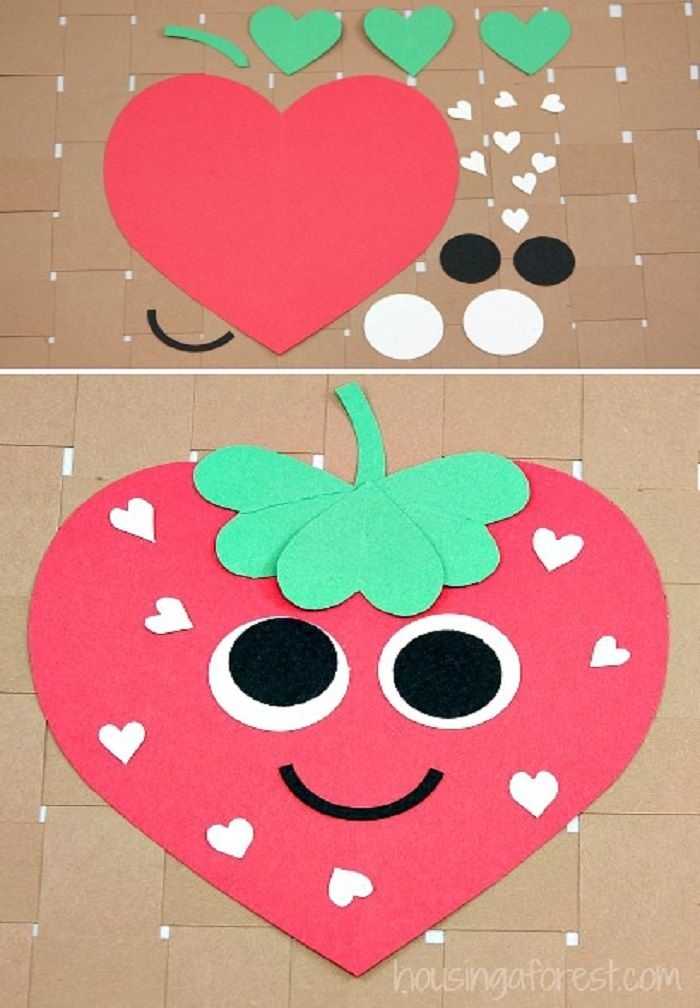 easy valentine crafts for toddlers printable