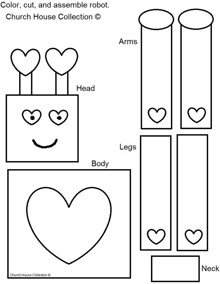 simple valentine crafts for toddlers printable