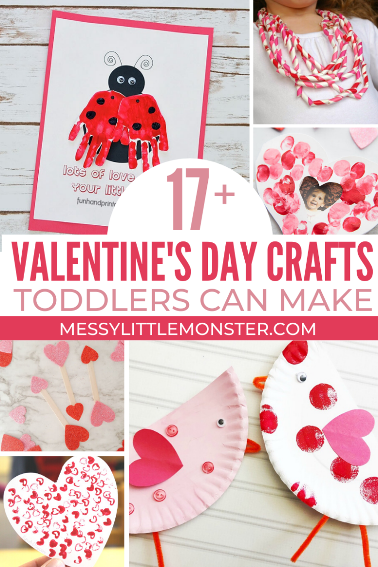 valentine crafts for toddlers printable free
