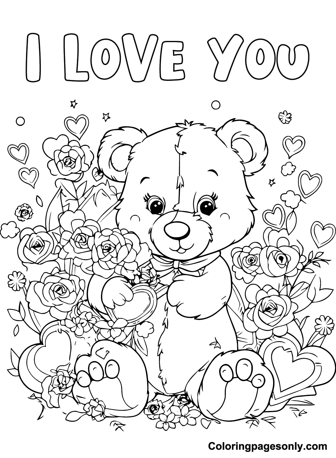 Valentines Day Free Cards Coloring Pages Valentines Day Cards 