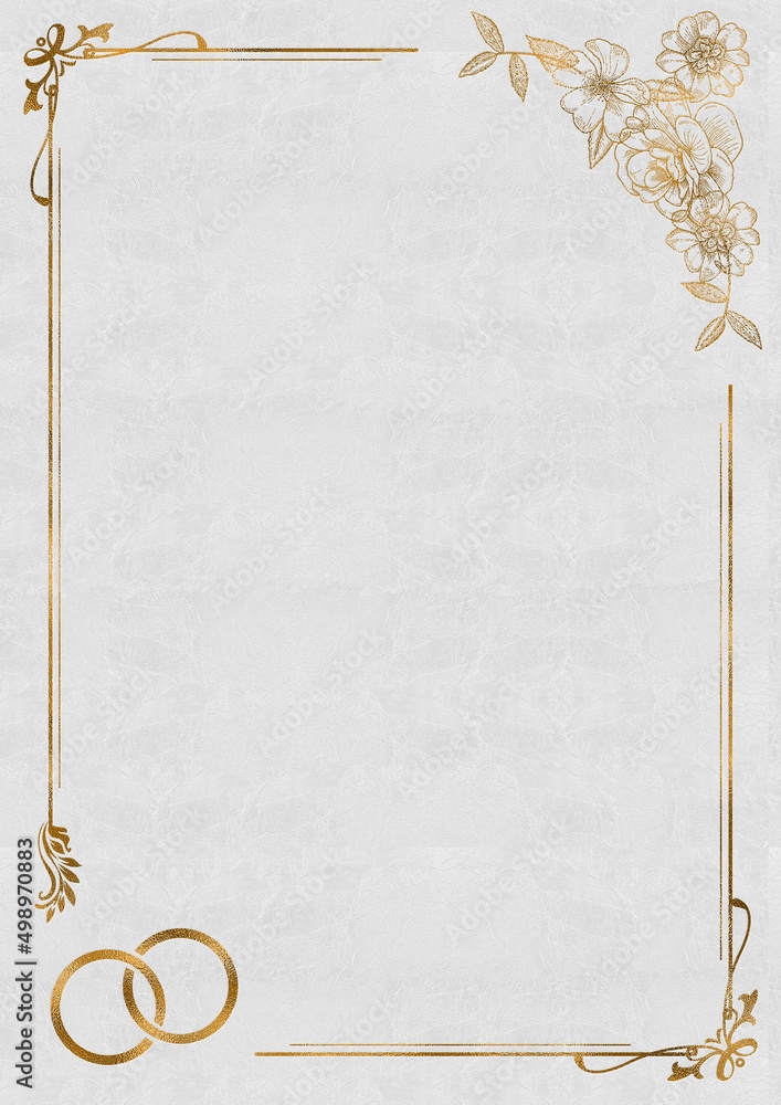 background wedding invitation card template