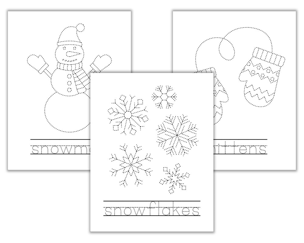 Winter Worksheets For Preschool Planning Playtime Worksheets Library