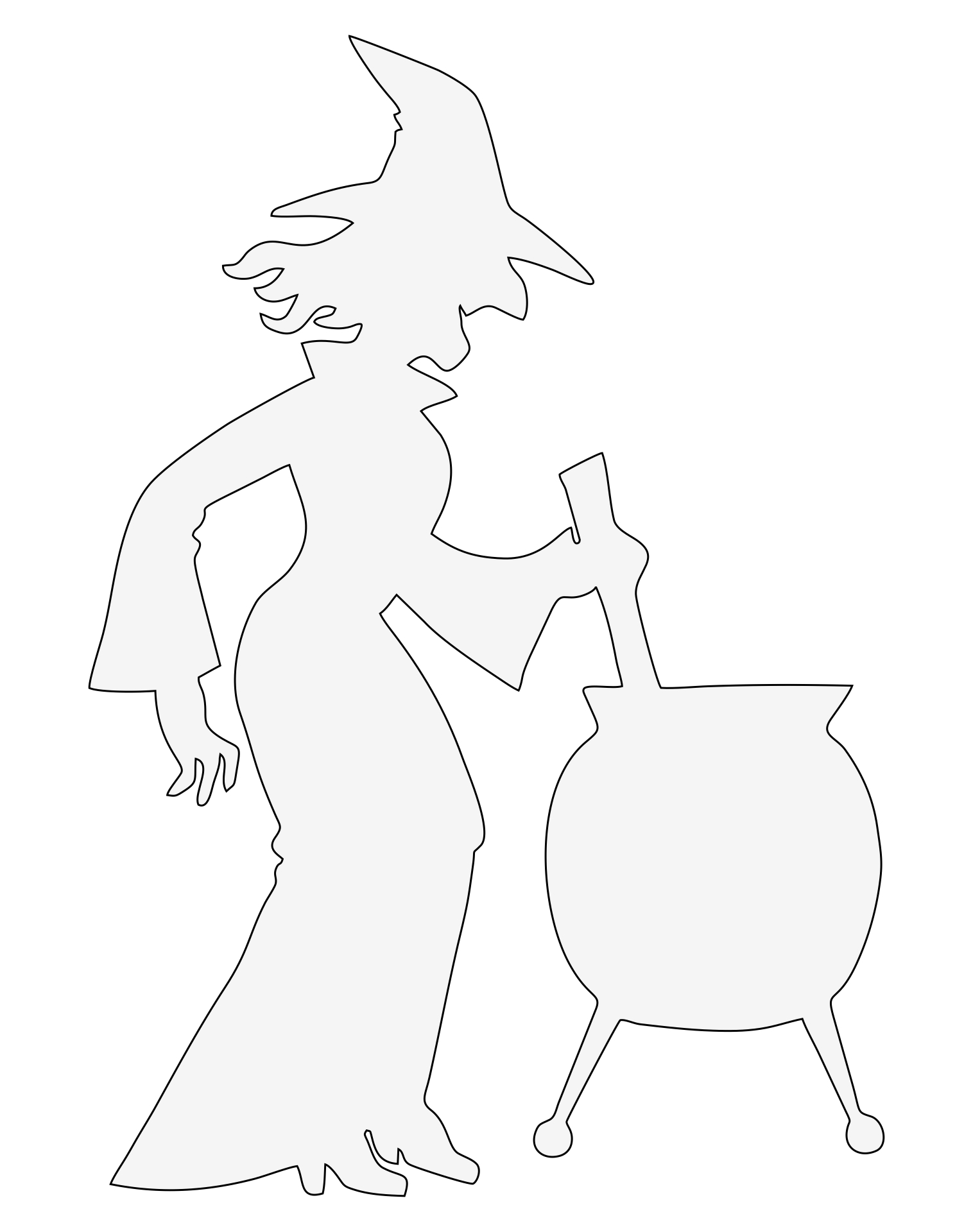 printable witch pictures