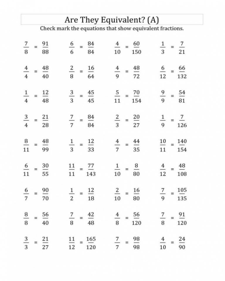 math worksheets for sixth graders printable