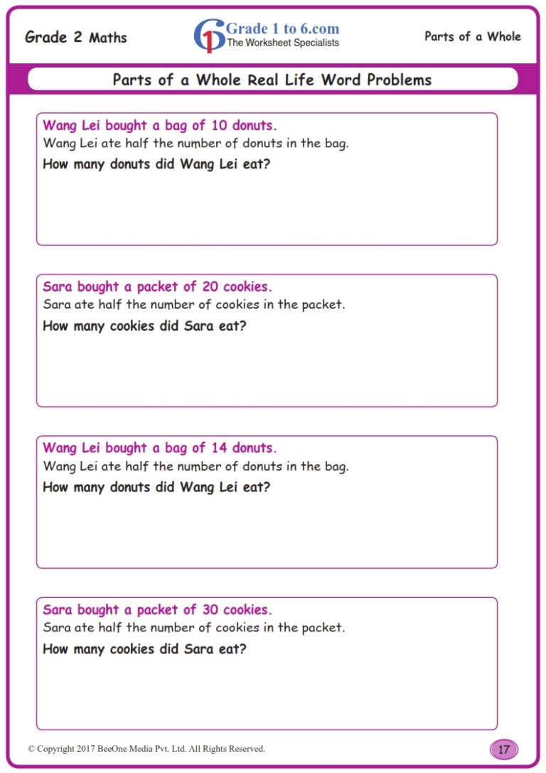 Worksheets Of Fractions For Grade 5 FractionsWorksheets