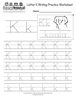 Writing Worksheets For Kindergarten Free Printables Worksheets Library