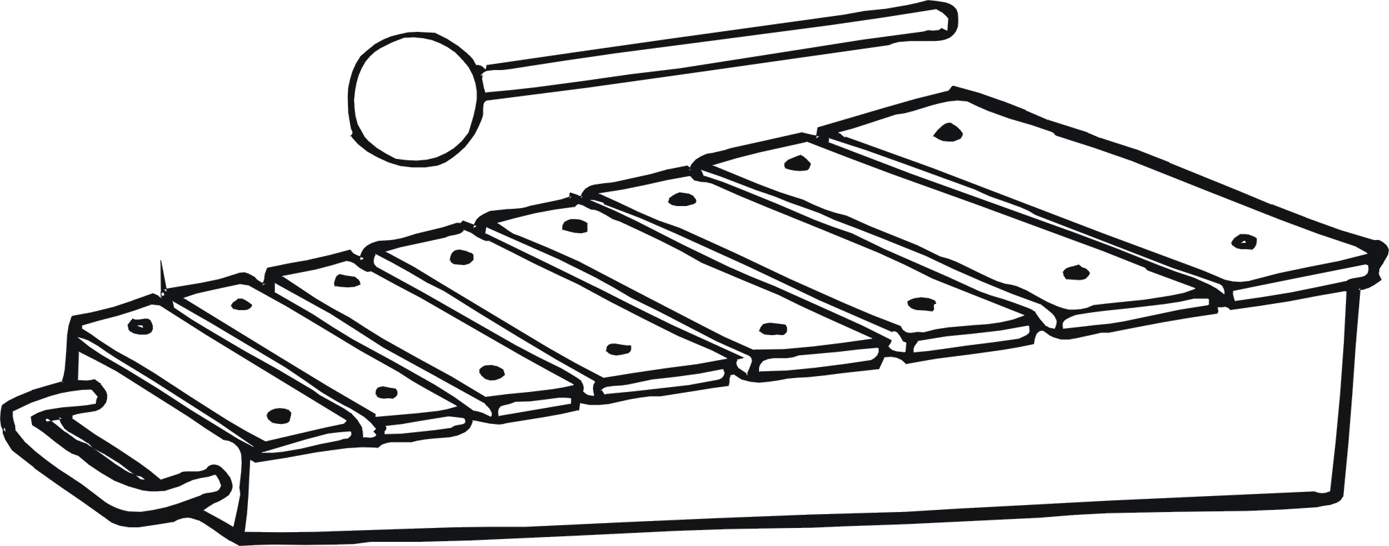 printable pictures of xylophone