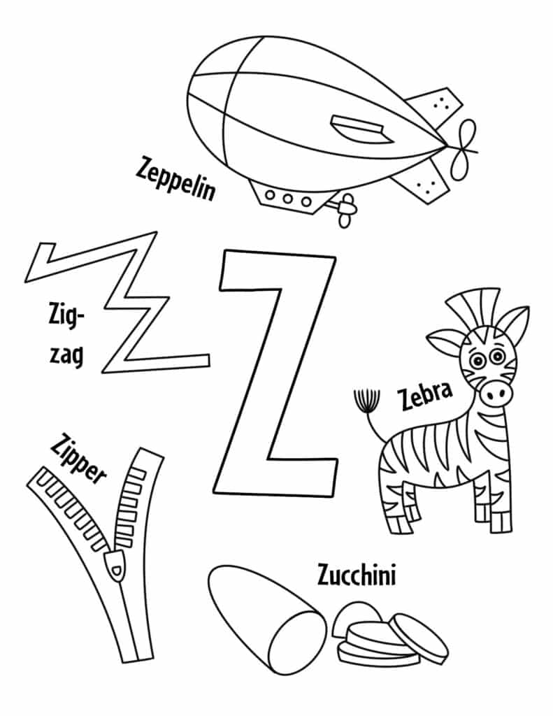 Zebra Worksheets For Kindergarten Worksheets Library