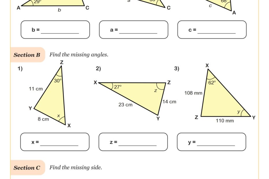 Geometry Worksheets Free Printable High School PDFs With Answers