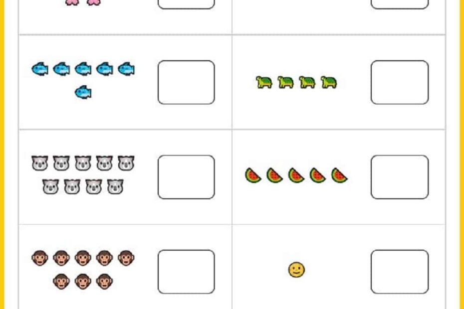 Printable Kindergarten Math Worksheets PDF Free Download